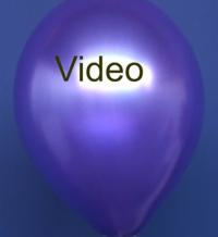 Video: Luftballon Metallic Violett